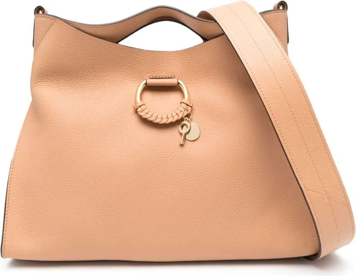 Joan leather tote bag