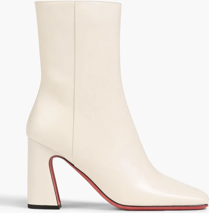 Agnes 90 leather ankle boots