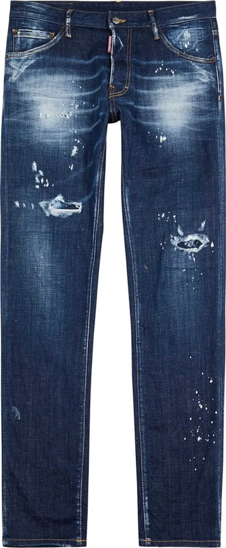 Dsquared2 Cool Guy Distressed Slim-leg Jeans