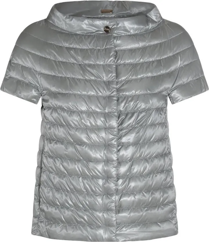 Herno Margherita Short-Sleeve Puffer Jacket