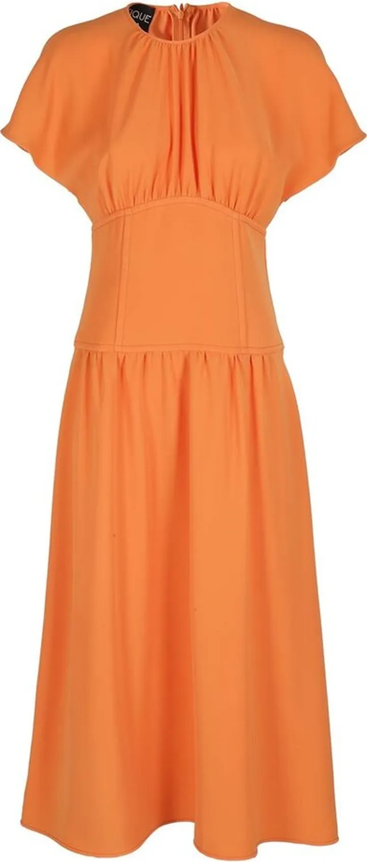 Boutique Moschino Round-Neck Midi Dress
