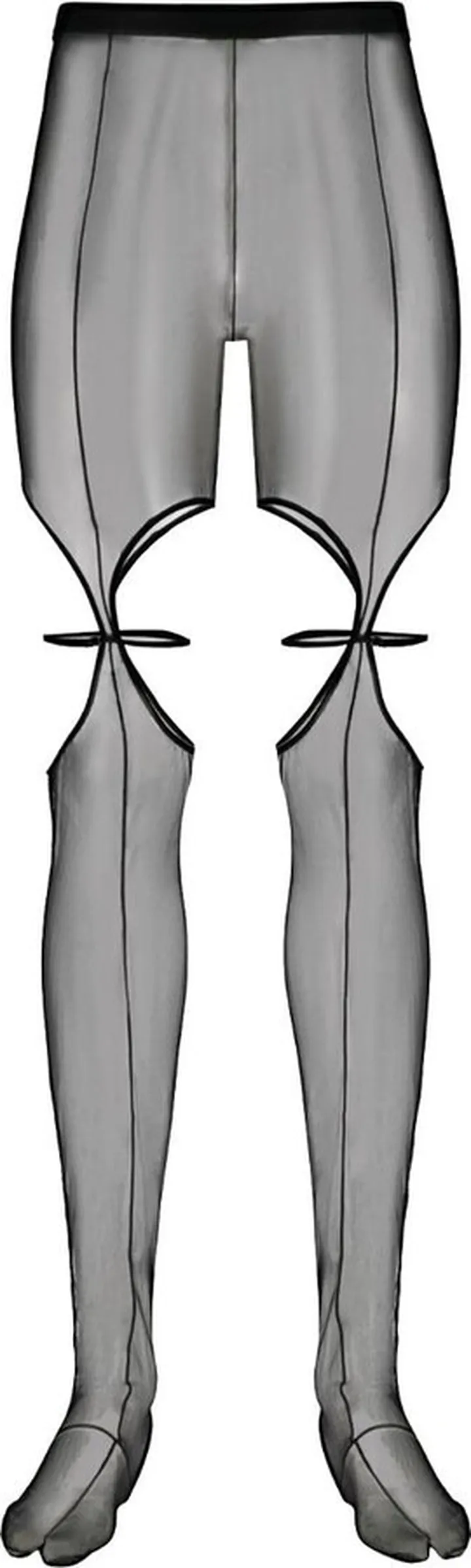 Nensi Dojaka Tulle Tights With Cut-Out