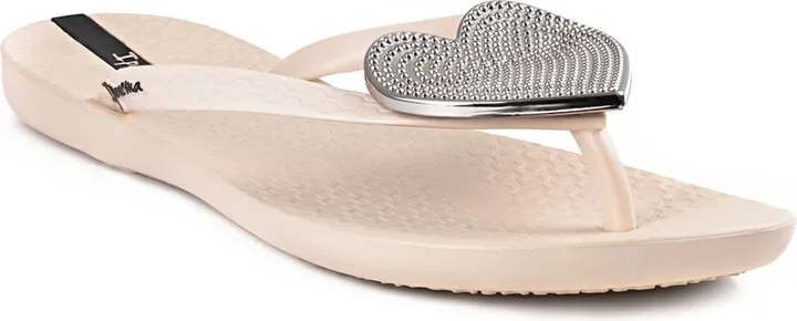 Ipanema Women's Wave Heart Sparkle Flip-flop Sandals Women's Shoes
