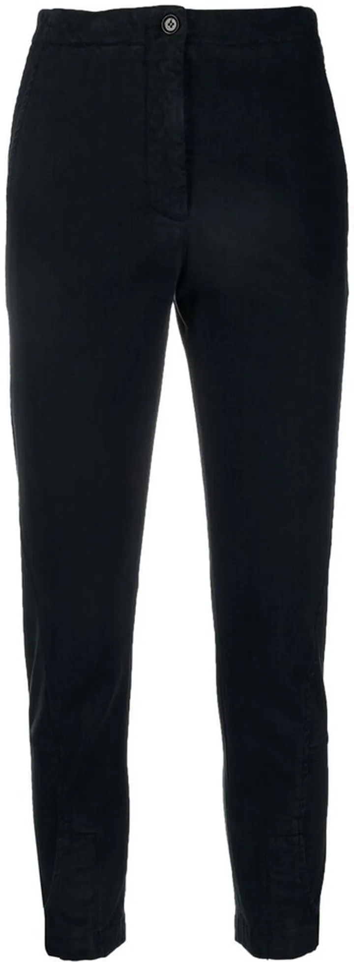 High-Waisted Cropped Trousers