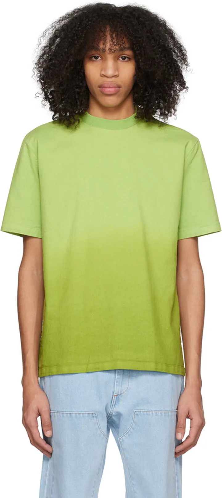 Winnie New York Green Crewneck T-Shirt
