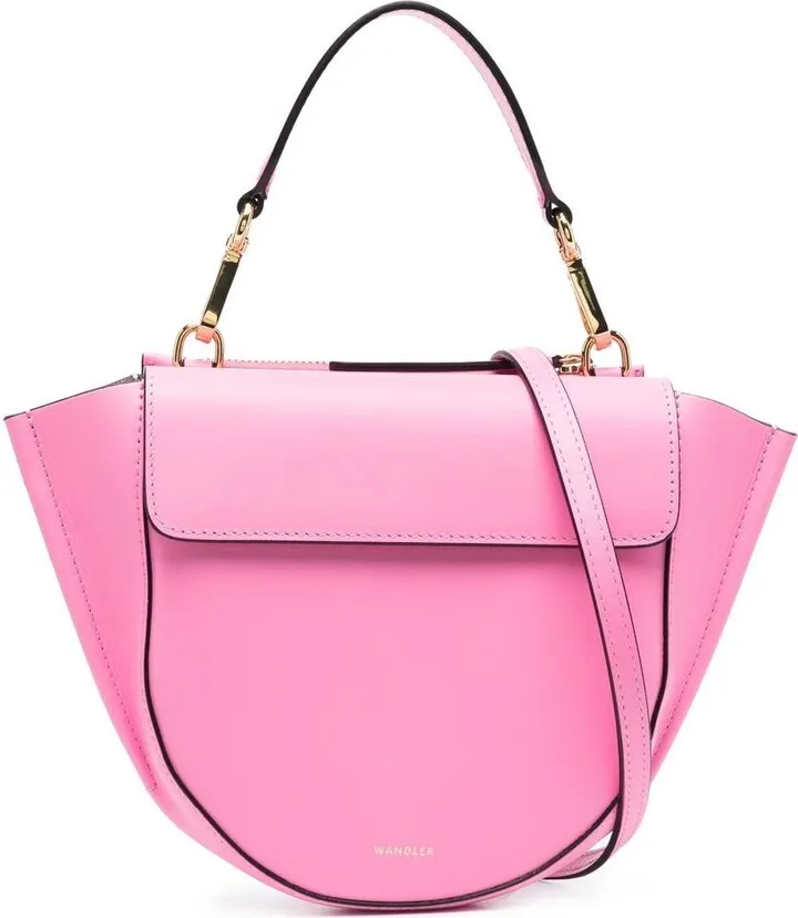 small Hortensia leather tote bag