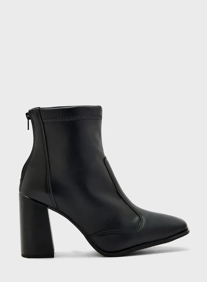Finley High-Heel Ankle Boots