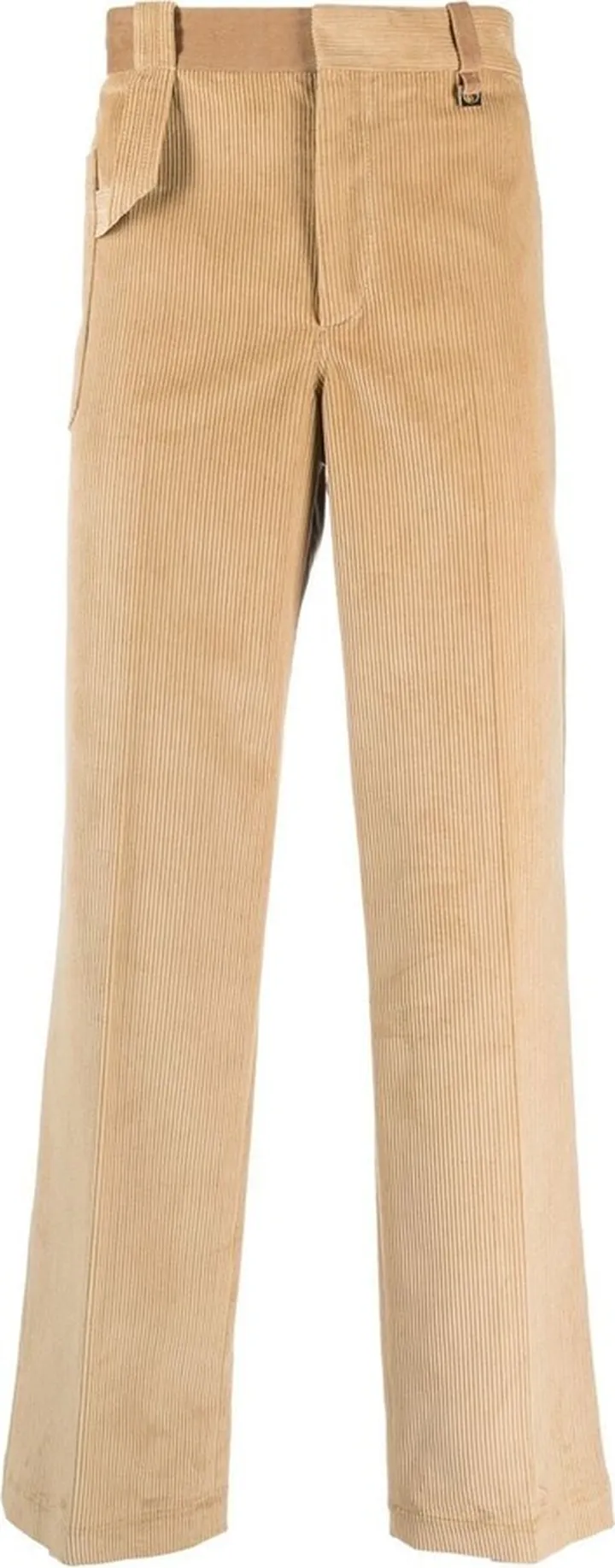Straight-Leg Corduroy Trousers