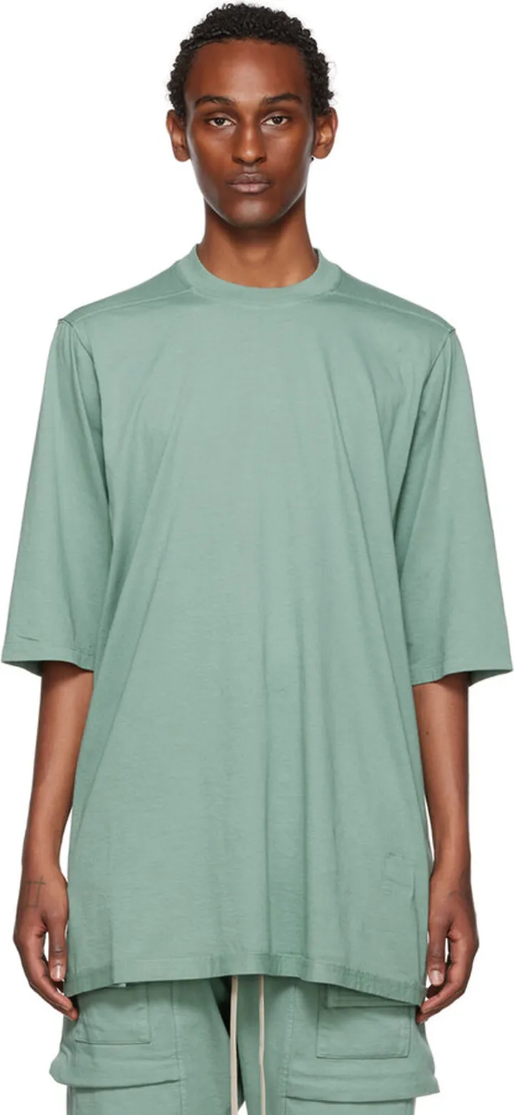 Rick Owens DRKSHDW Green Jumbo T-Shirt