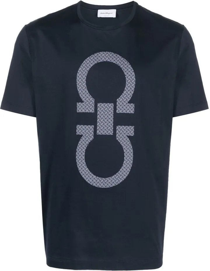 Gancini-print T-shirt