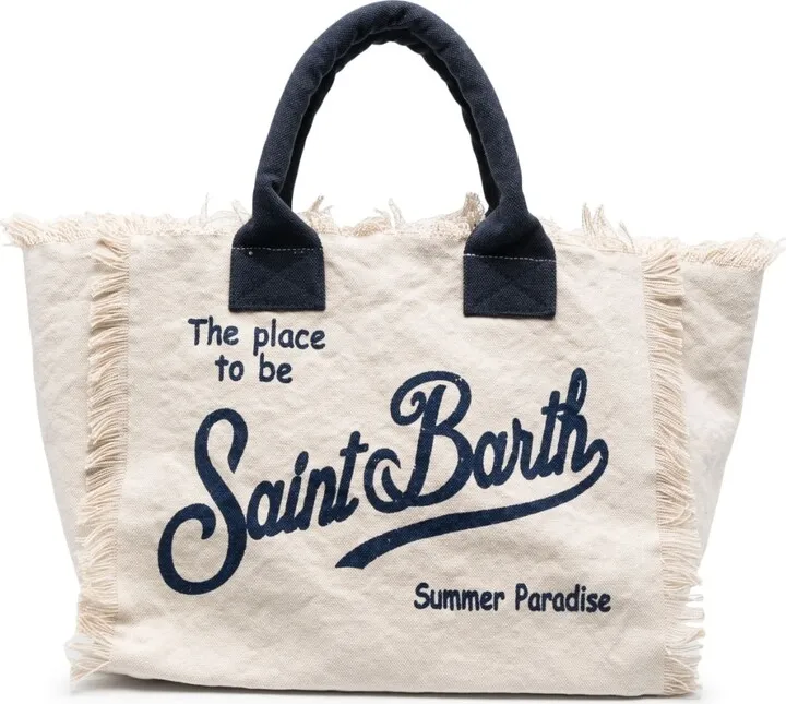 Vanity logo-print tote bag