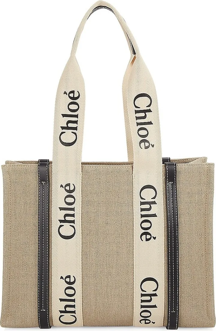 Woody Medium Logo Tote