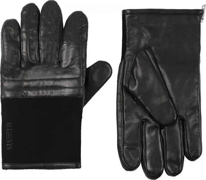 Goat Leather Puffer Gloves