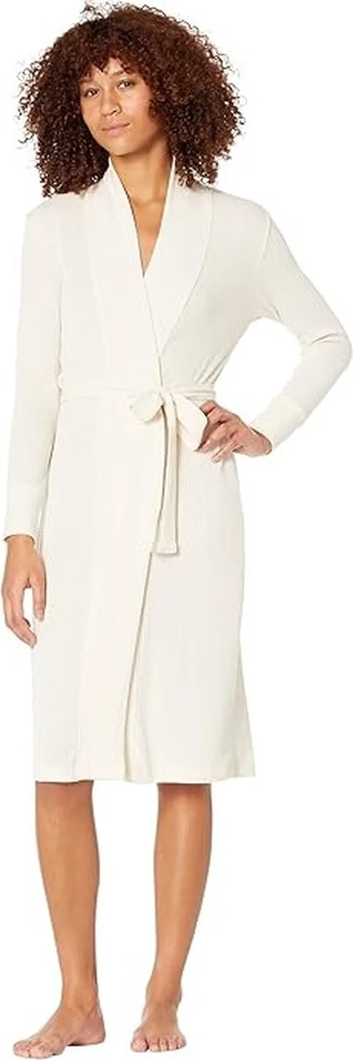 P.J. Salvage Textured Essentials Robe (Stone) Women's Pajama