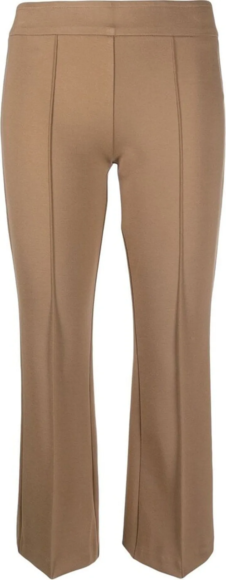 Mid-Rise Cropped Trousers