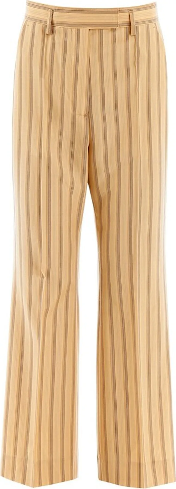 Acne Studios Striped Cropped Trousers