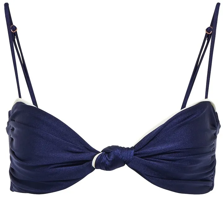 Knotted bikini top