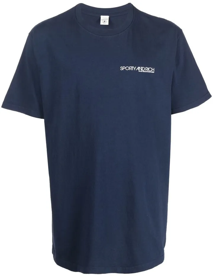 chest logo-print detail T-shirt