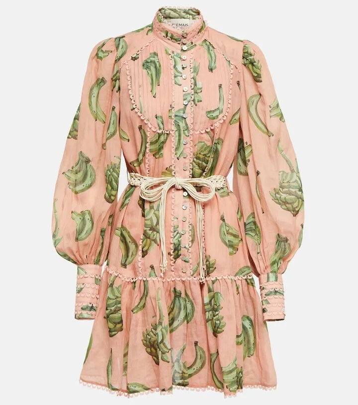 Banarama printed minidress