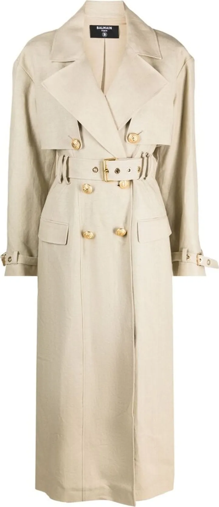 Double-Breasted Trench Coat