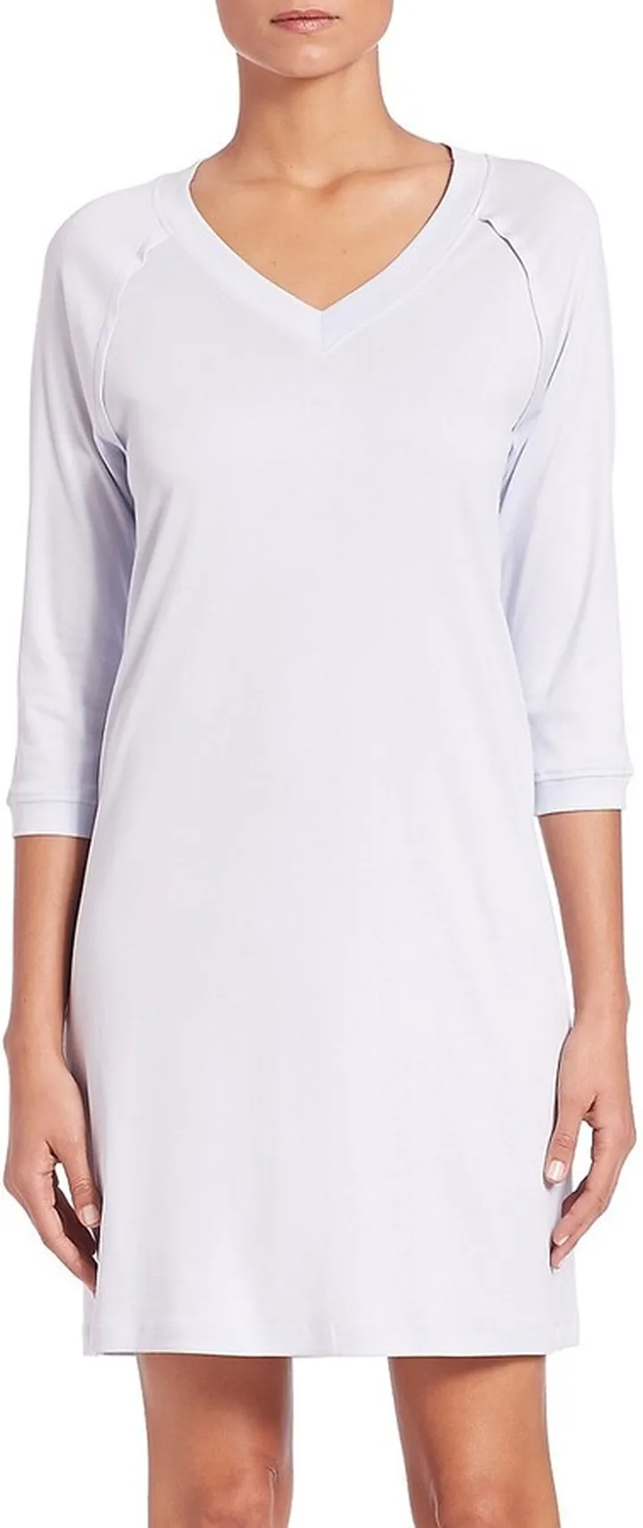 Pure Essence Three-Quarter Sleeve Gown