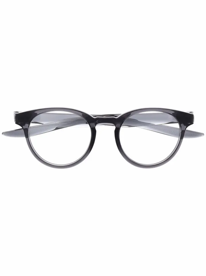Logo Round-Frame Glasses