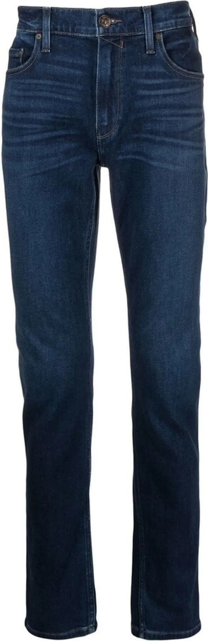 Logo-Patch Skinny Cut Jeans