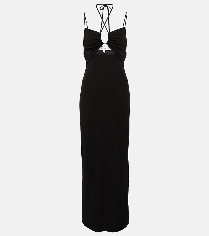 Cutout maxi dress