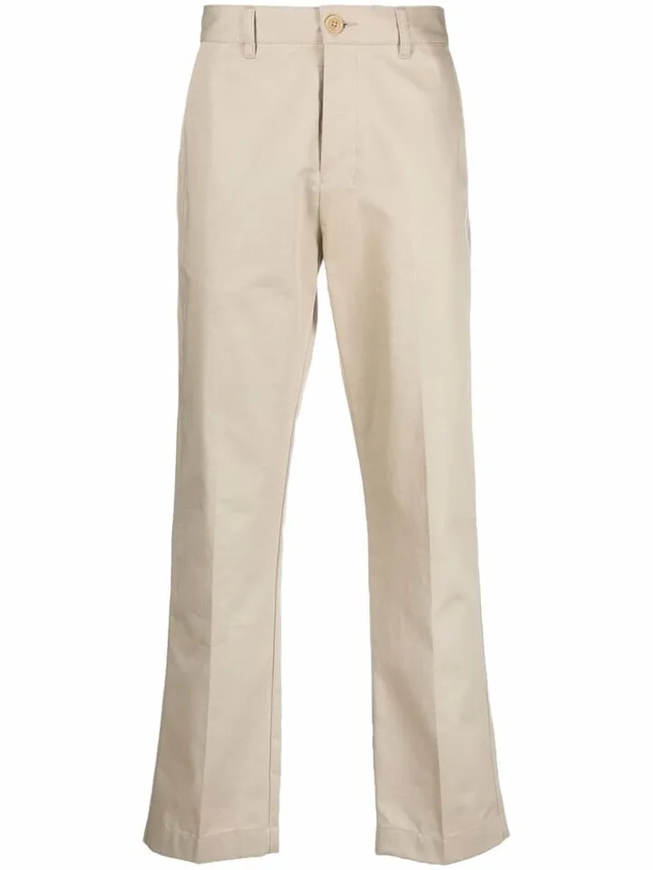 Straight-Leg Chino Trousers