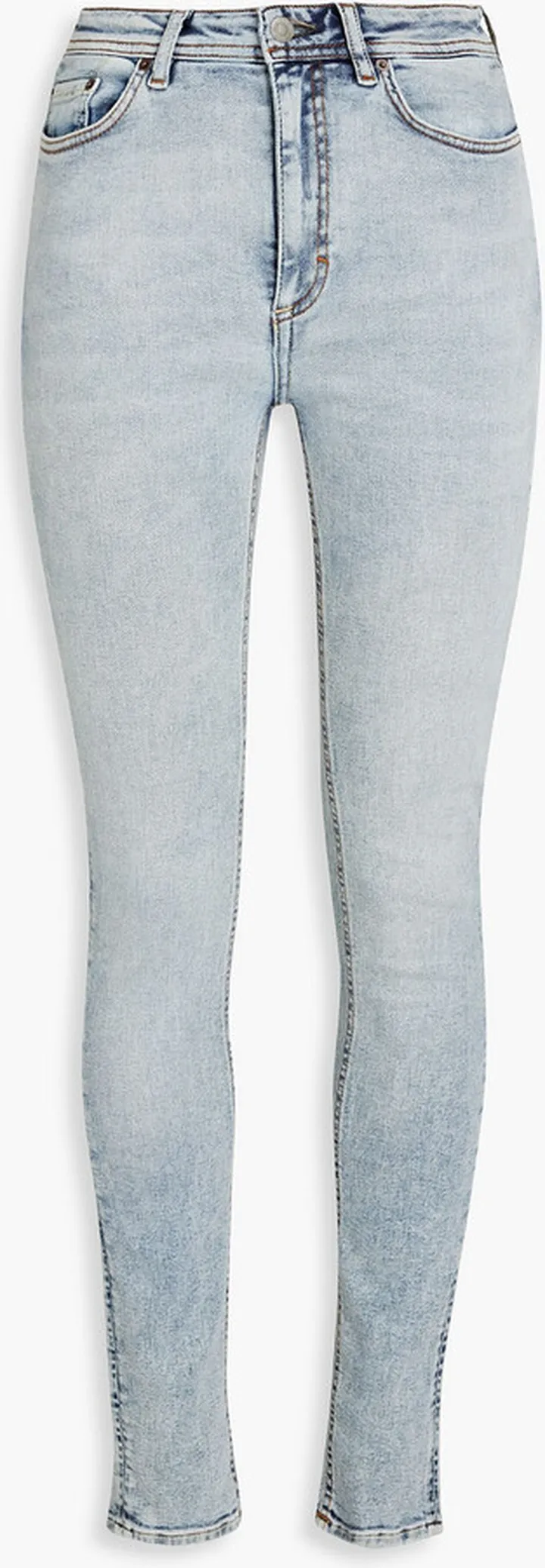 Peg high-rise skinny jeans