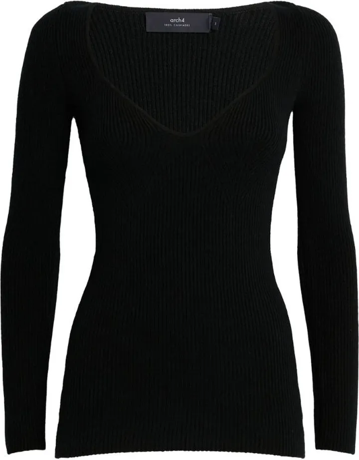 Arch 4 Cashmere Amirah Ribbed Top