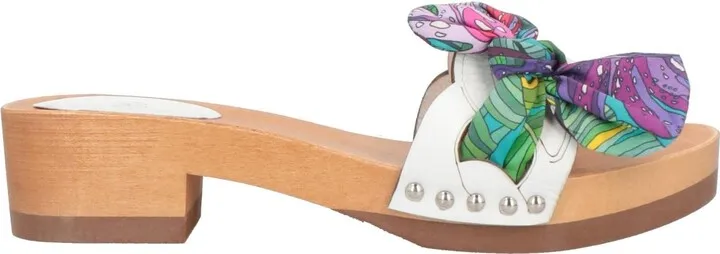 Mules & Clogs White