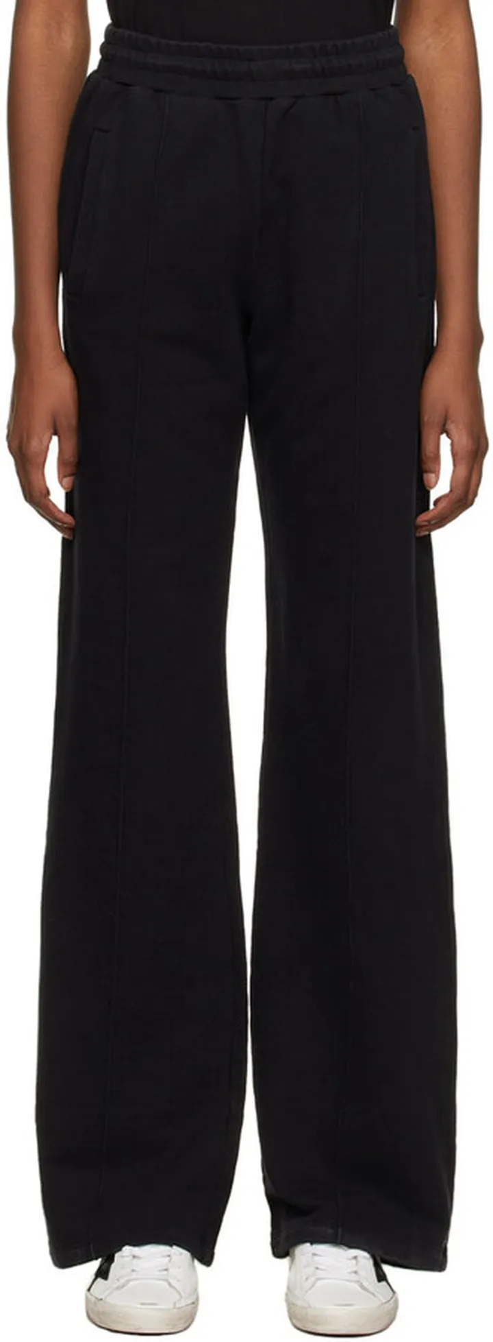 Golden Goose Black Dorotea Star Lounge Pants
