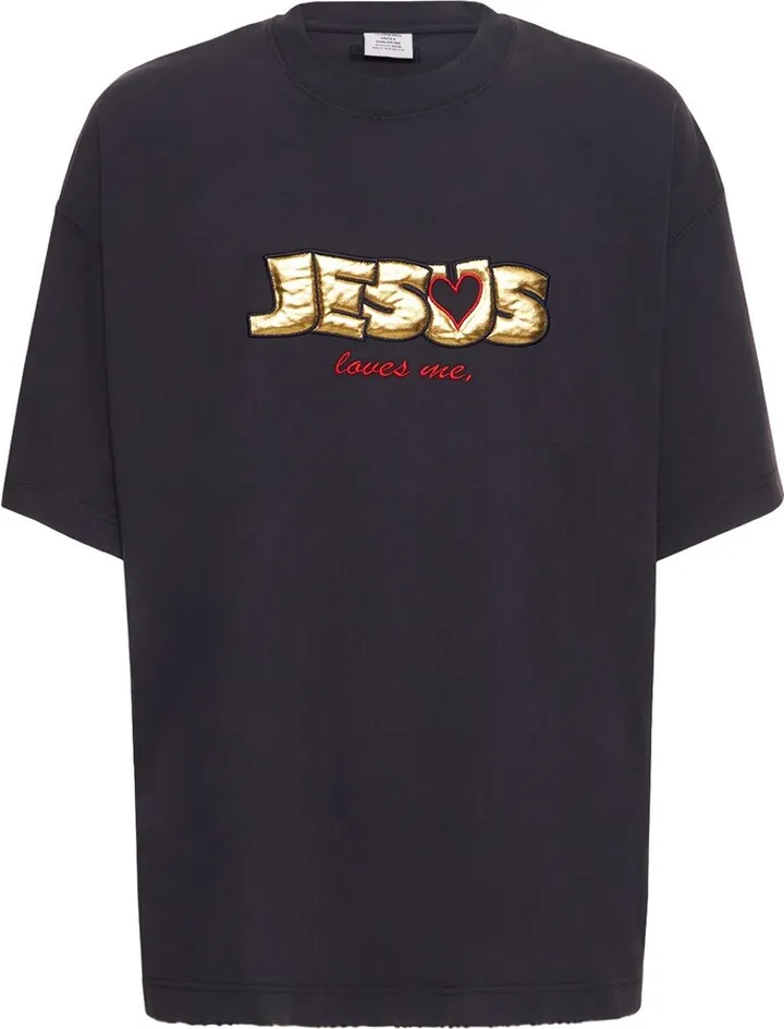 Jesus Loves You cotton t-shirt