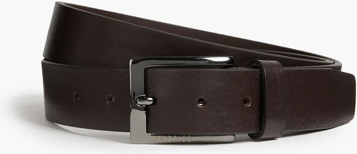 Leather belt