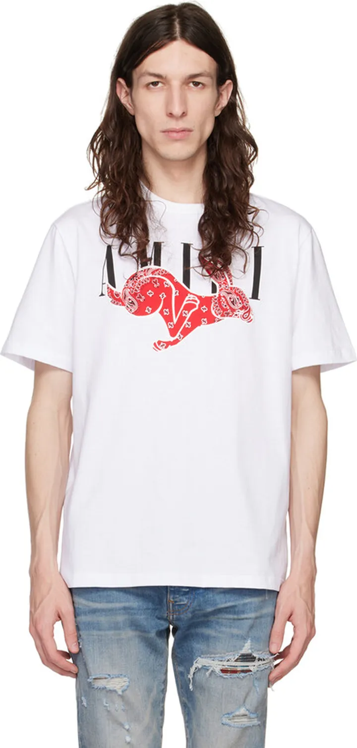 AMIRI White Rabbit T-Shirt