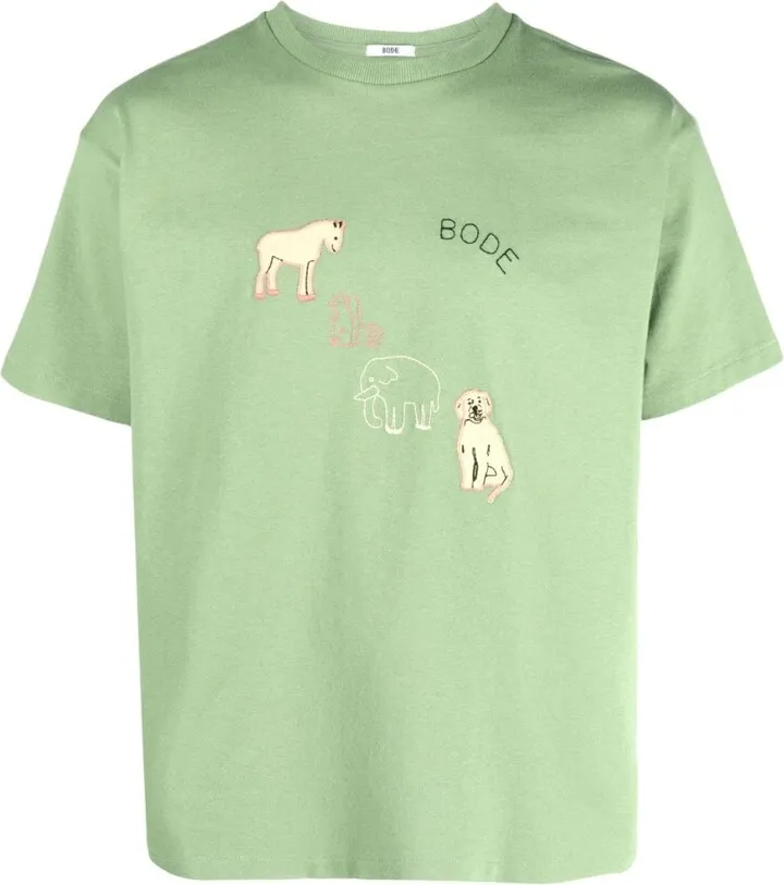 Tiny Zoo short-sleeve T-shirt