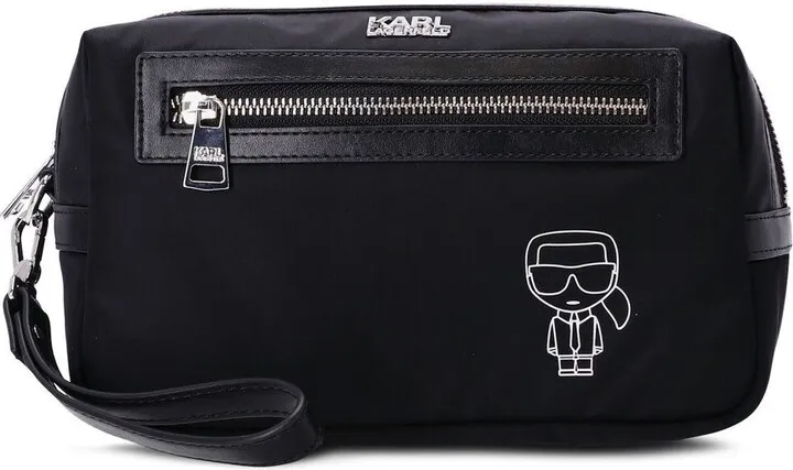 Icon logo-plaque wash bag