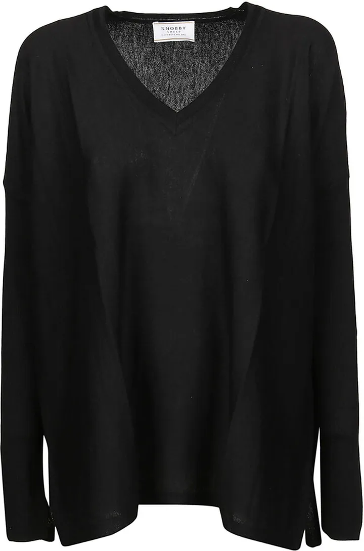 V-neck Sweater Oversize
