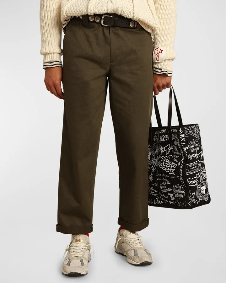 Men's Comfort Cotton Chino Skate Pants