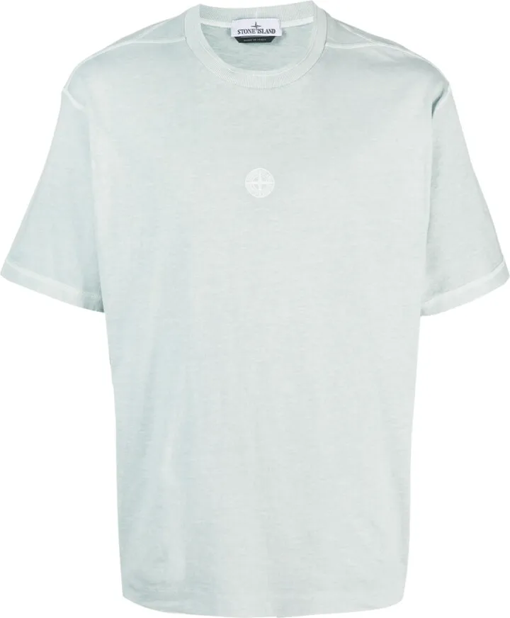 embroidered-logo cotton T-shirt