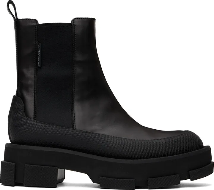both Black Gao Chelsea Boots