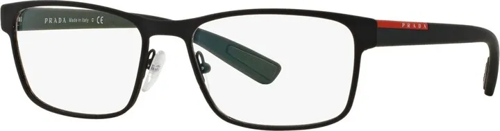 Prada Linea Rossa Ps 50GV Men's Rectangle Eyeglasses
