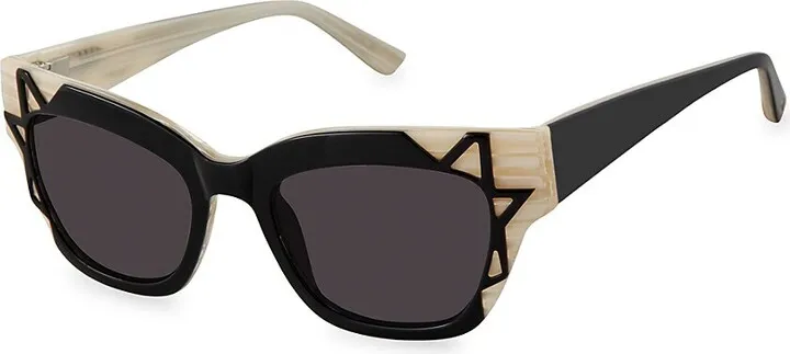 49MM Clubmaster Cat Eye Sunglasses