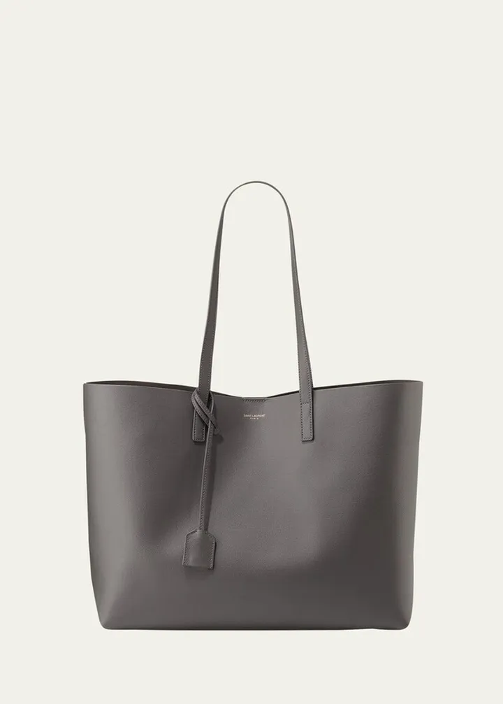 East West Calfskin Shopping Tote Bag