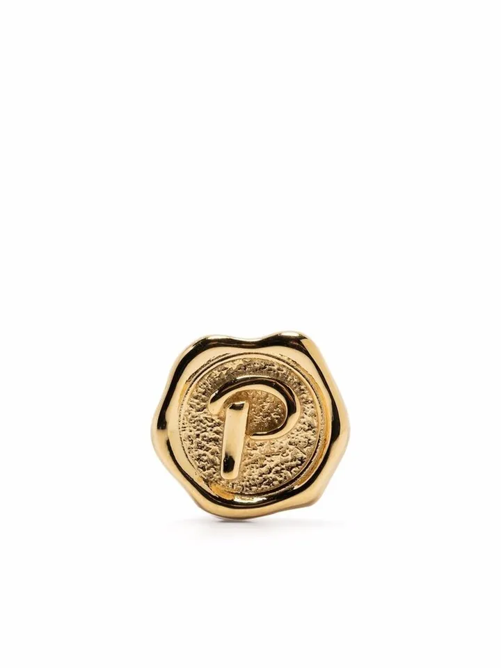 POP letter P coin