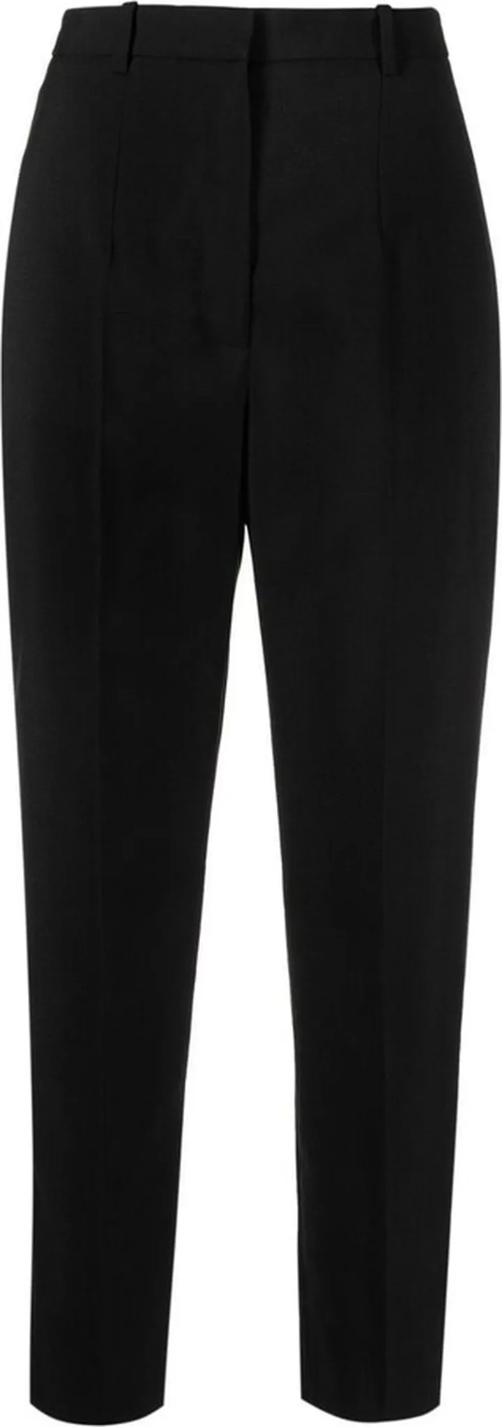 High-Waisted Cropped Trousers