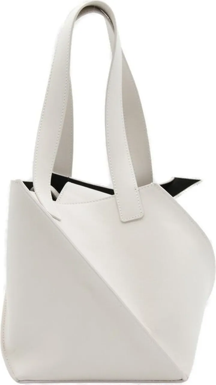 Yuzefi Logo Embossed Tote Bag