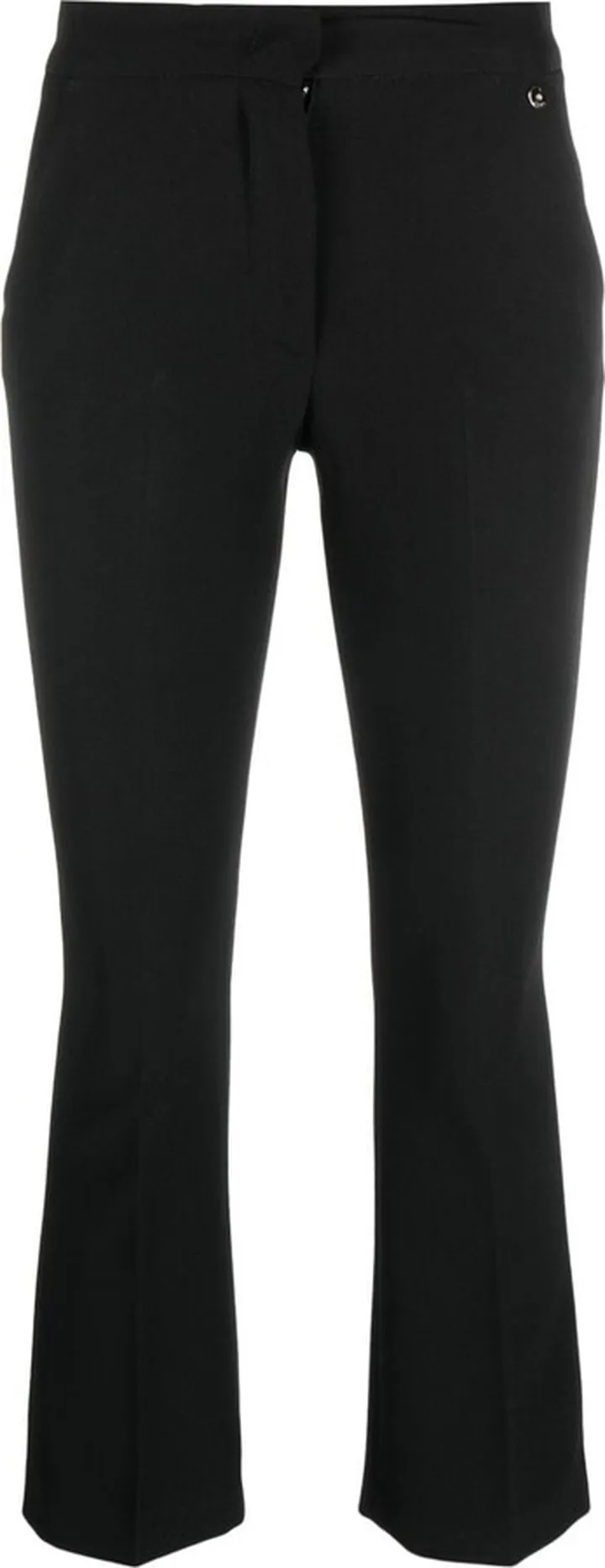 Slim-Fit Cropped Trousers