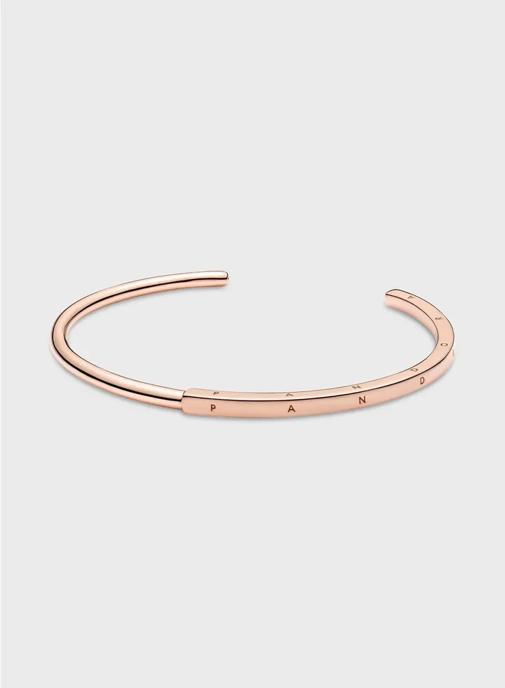 Pandora Signature I-D Open Bangle
